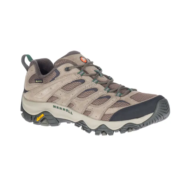 【MERRELL】登山鞋 MOAB 3 GTX 防水止滑黃金大底 登山健走鞋 多功能越野運動鞋 男鞋(I8318 奧森)