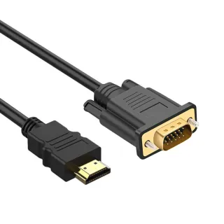 【LineQ】HDMI 公轉VGA 公 1.8M轉接線