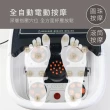 【KINYO】PTC陶瓷加熱自動按摩恆溫泡腳機/足浴機/IFM-6003(紅光/電動滾輪/草藥盒)
