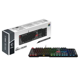 【MSI 微星】VIGOR GK41 DUSK 電競鍵盤