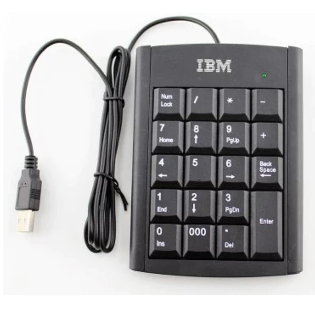 Ainmax 艾買氏 IBM USB 外接式數字鍵盤(老王安