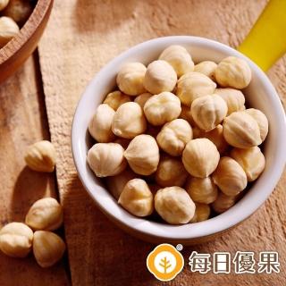 【每日優果】罐裝烘焙原味榛果300G(無調味堅果)