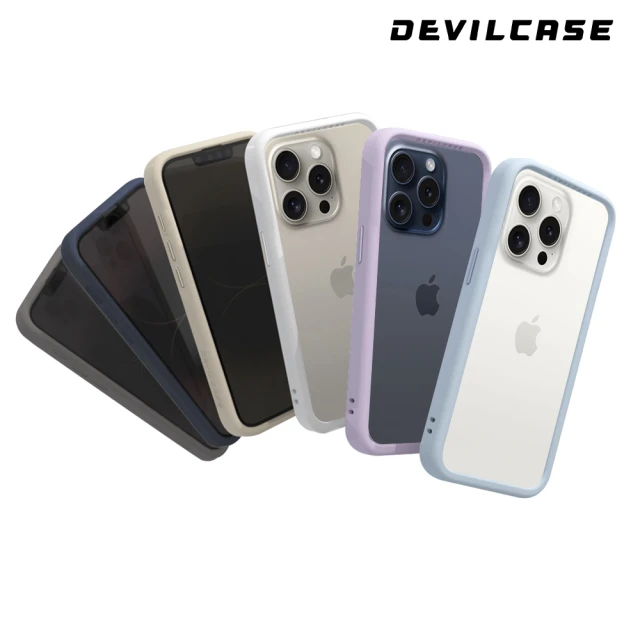 DEVILCASE iPhone 15 Pro Max 6.7吋 惡魔防摔殼3(動作按鍵版-6色)