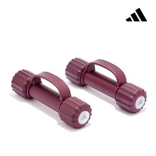 【adidas 愛迪達】輕量纖體啞鈴(1kg/2入)