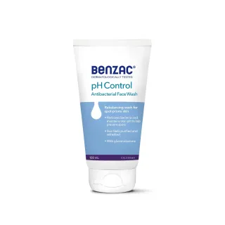 【Benzac 倍克荳】官方直營 抑菌潔面露 150ml(痘痘洗面乳/杏仁酸/油性肌膚/敏弱肌)