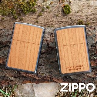 【Zippo官方直營】櫻桃木紋防風打火機(美國防風打火機)