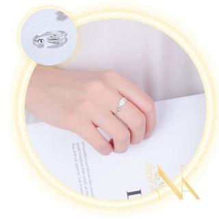 【NANA】娜娜 羽毛指環簡約開口尾戒 NA032310(開口尾戒)