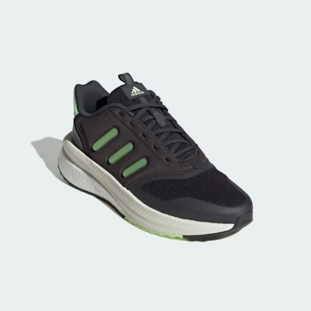 【adidas 愛迪達】Xplrphase 男 慢跑鞋 運動 休閒 輕量 支撐 緩衝 彈力 黑 綠(ID0423)