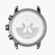 【Nordgreen】ND手錶 先鋒 Pioneer 42mm 深空灰殼×黑面 霧霾藍純素皮革錶帶(PI42GMVEDOBL)