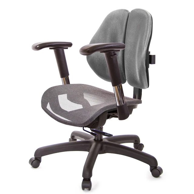 GXG 吉加吉GXG 吉加吉 低雙背網座 工學椅 /2D滑面金屬扶手(TW-2805 E6)