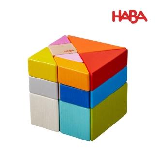 【德國HABA】3D邏輯積木-三角立方