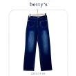【betty’s 貝蒂思】腰鬆緊愛心口袋彈性牛仔褲(共二色)