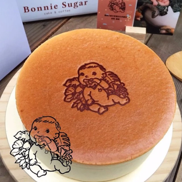 Bonnie Sugar 好柿手作甜點店 輕乳酪蛋糕6吋(彌