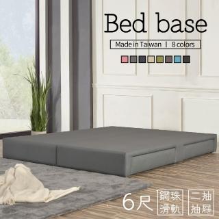 【久澤木柞】格雷6尺貓抓皮鋼珠滑軌抽屜床底-2抽