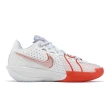【NIKE 耐吉】Nike 籃球鞋 Zoom G.T. Cut 3 EP 白 紅 低筒 男鞋 女鞋 GT 三代(DV2918-101)