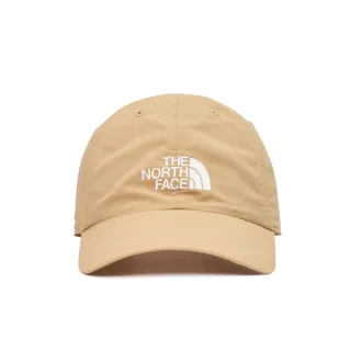 【The North Face 官方旗艦】北面兒童卡其色簡約LOGO休閒運動帽｜7WG9LK5