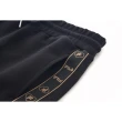 【FILA官方直營】#幻遊世界 中性款 織帶運動短褲-黑(1SHY-1404-BK)