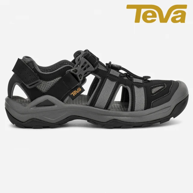 TEVATEVA Omnium 2 VEGAN HYBRID 男 護趾水陸機能涼鞋/雨鞋/水鞋 黑(TV1019180BLK)