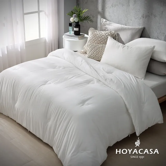 【HOYACASA  禾雅寢具】艾能溫熱抗菌冬被(雙人)