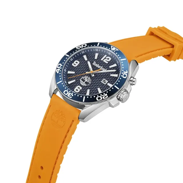 【Timberland】天柏嵐 CARRIGAN系列 街頭 運動風格膠帶腕錶-44mm(TDWGN0010002)