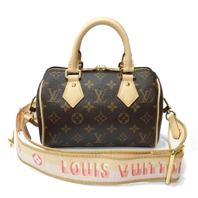 【Louis Vuitton 路易威登】經典Speedy Bandouliere 20寬背帶手提/斜背波士頓包(款式任選)