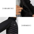 【KAPPA】男女平織外套-連帽外套 保暖 上衣 黑白(321V4QW-005)