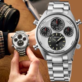 【SEIKO 精工】Prospex 製錶110週年限量 1/100秒太陽能計時手錶 禮物 送禮 推薦(SFJ009P1/8A50-00D0S)