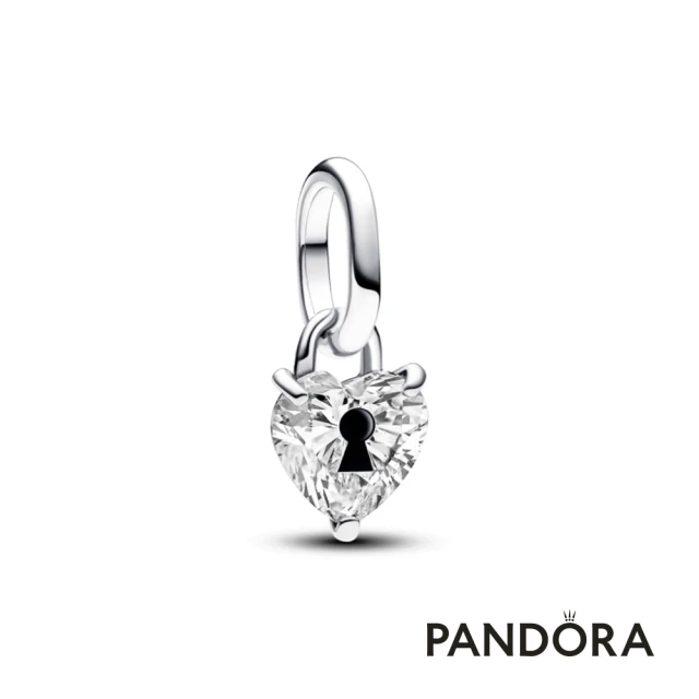 Pandora 官方直營 黑色小巧 Murano 琉璃串飾好