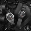 【SEIKO 精工】5 Sports Field系列 GMT機械腕錶 SK038  /銀X黑 39.4mm(SSK023K1/4R34-00C0D)