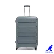 【KANGOL】英國袋鼠28吋輕量耐磨可加大PP行李箱-多色可選