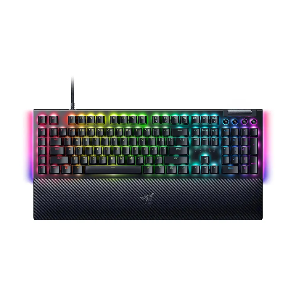 【Razer 雷蛇】BlackWidow V4 黑寡婦蜘幻彩版有線機械式RGB鍵盤(RZ03-04691600-R3T1)