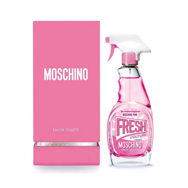 【MOSCHINO】小粉紅．清新女性淡香水 30ml(專櫃公司貨)