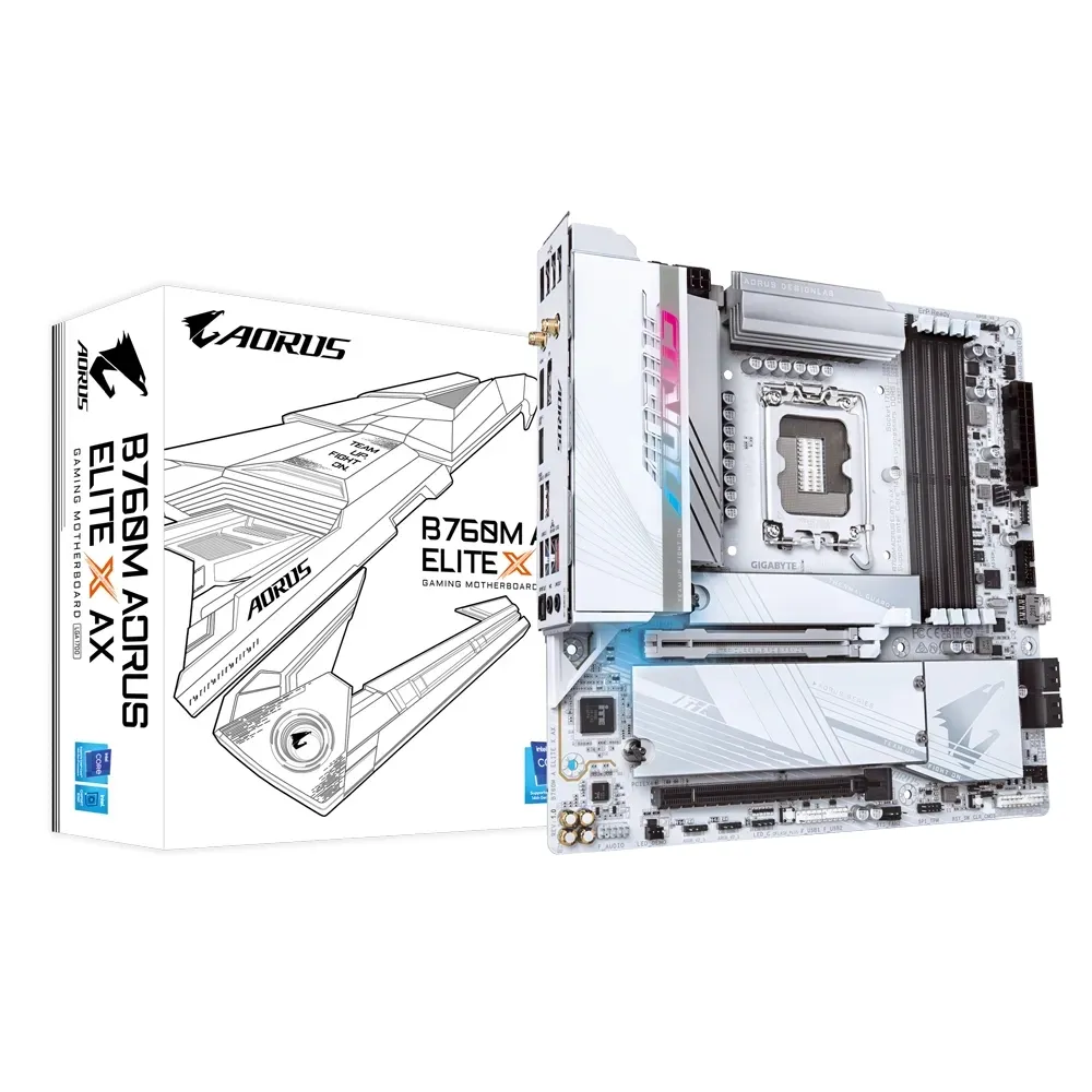 【GIGABYTE 技嘉】B760M AORUS ELITE X AX 主機板