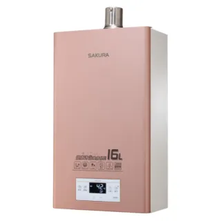【SAKURA 櫻花】16公升強制排氣美膚沐浴熱水器FE式NG1天然氣(DH-1683基本安裝)