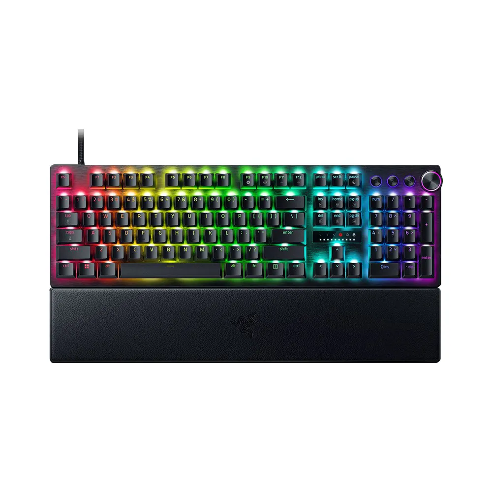 【Razer 雷蛇】Huntsman V3 Pro 獵魂光蛛 V3 Pro-Analog 鍵盤光學軸(RZ03-04971500-R3T1)