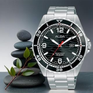 【ALBA】雅柏 Active 運動風潮流手錶-42mm 母親節 送禮 禮物(AG8N49X1/VJ32-X339D)