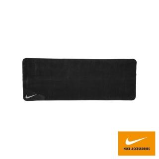 【NIKE 耐吉】NIKE 瑜珈毛巾 運動 黑 N1010546012OS(66 X 180 CM)