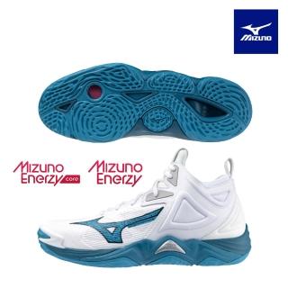 【MIZUNO 美津濃】WAVE MOMENTUM 3 MID 男款排球鞋 V1GA231721(排球鞋)