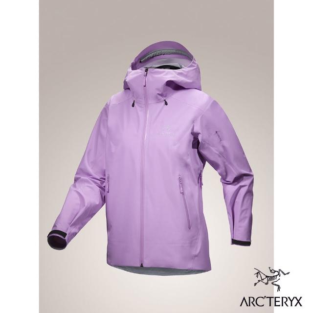 【Arcteryx 始祖鳥官方直營】女 Beta LT 防水外套(波光紫)