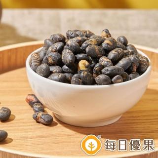 【每日優果】罐裝巖燒黑豆260G(黑豆)