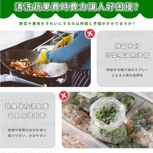【捕夢網】蔬菜脫水器(蔬果脫水器 洗菜籃 瀝水籃 洗菜瀝水盆)