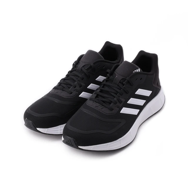 adidas 愛迪達adidas 愛迪達 DURAMO 10 輕量跑鞋 黑白 男鞋 GW8336