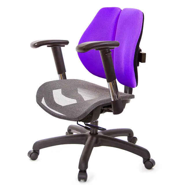 【GXG 吉加吉】低雙背網座 工學椅 /2D滑面金屬扶手(TW-2805 E6)