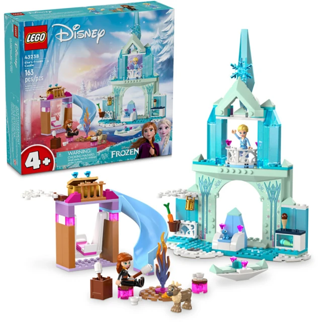 LEGO 樂高 LT43238 迪士尼公主系列 - Elsa’s Frozen Castle