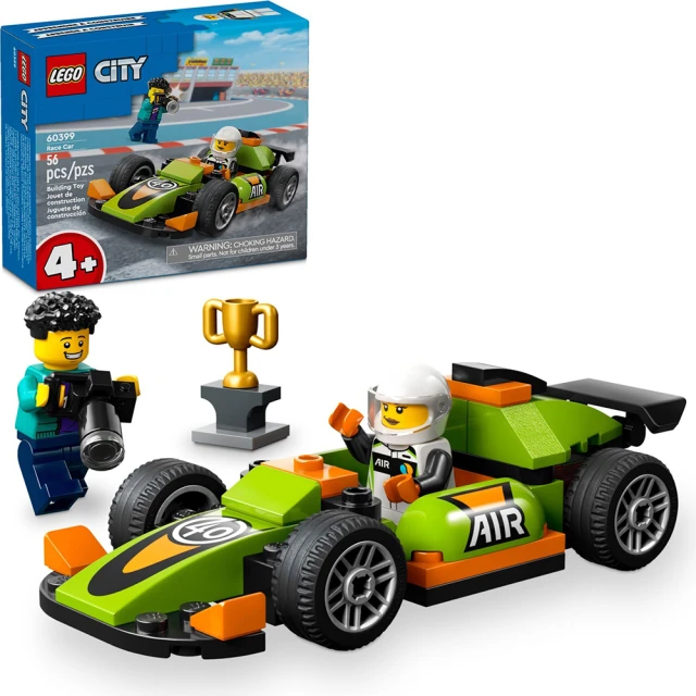 LEGO 樂高 LT60399 城市系列 - 綠色賽車