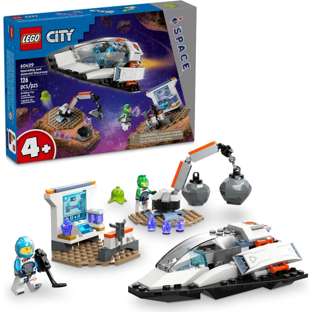LEGO 樂高 LT60429 城市系列 - 太空船和小行星