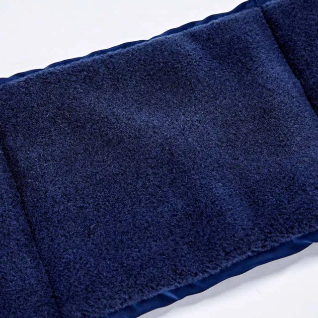 【Munsingwear】企鵝牌 男款深藍色輕柔保暖圍巾 MGSJ0K00
