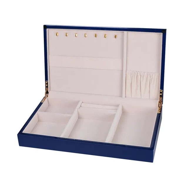 【P&W】珠寶收藏盒 木質鋼琴烤漆 手工精品 首飾盒 收納盒 收藏盒(飾品盒 飾品收納櫃 珠寶箱)