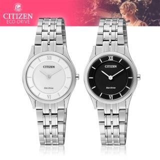 【CITIZEN 星辰】光動能 藍寶石貴族風格女錶(EG3220-58E EG3220-58A)