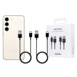 【Samsung 三星】原廠 S25 S24系列 1.5m Type-C 傳輸線 2Pack -新款黑(DG930/盒裝)